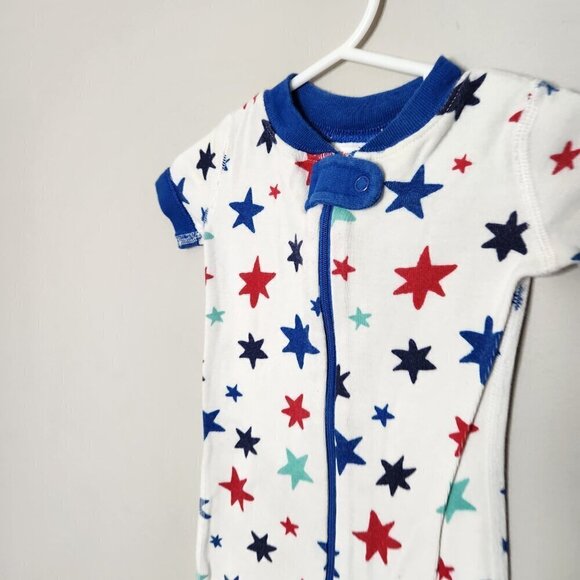 HANNA ANDERSSON Patriotic Star Shorts Jammies - Picture 2 of 5
